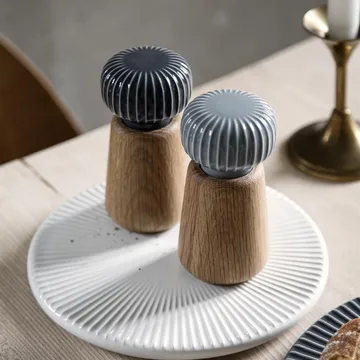 Hammershøi kleine kruidenmolen - Antracietgrijs, 14 cm - Kähler