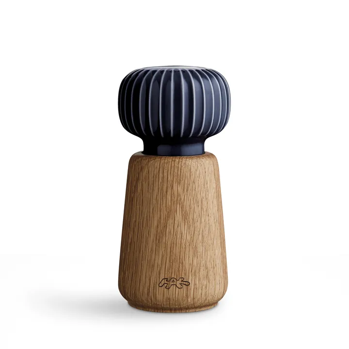 Hammershøi kleine kruidenmolen - Indigo, 14 cm - Kähler