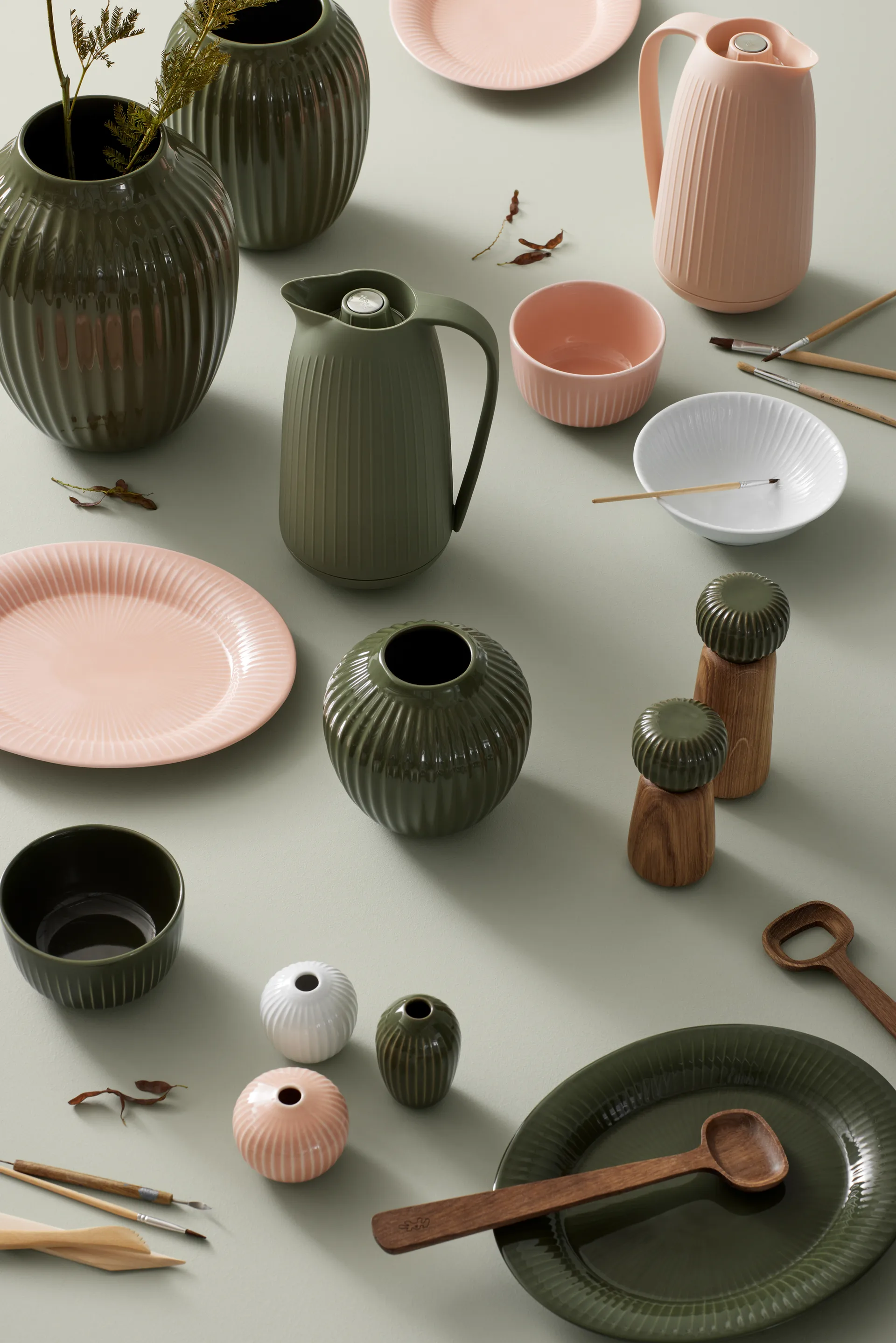 Hammershøi kom Ø16 cm, Wit Kähler