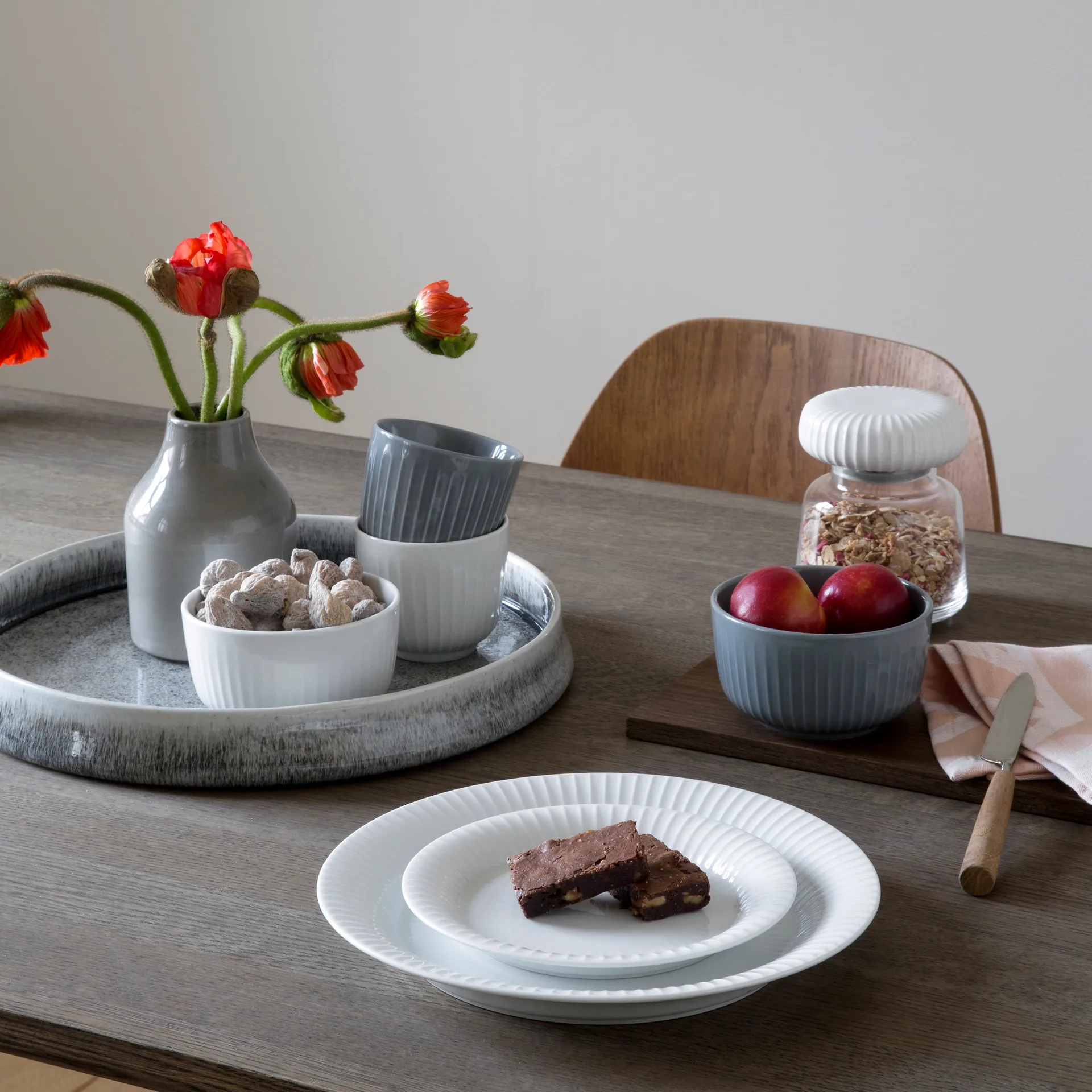 Hammershøi kop, anthracite (antraciet) Kähler