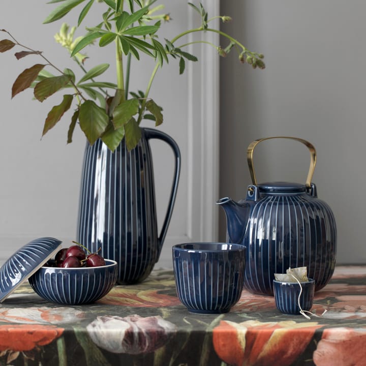 Hammershøi kop, indigo (blauwpaars) Kähler