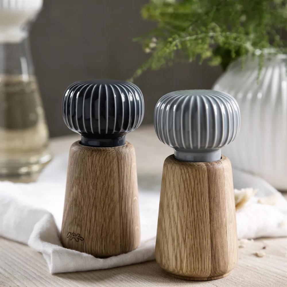 Hammershøi kruidenmolen klein, anthracite (antraciet) Kähler