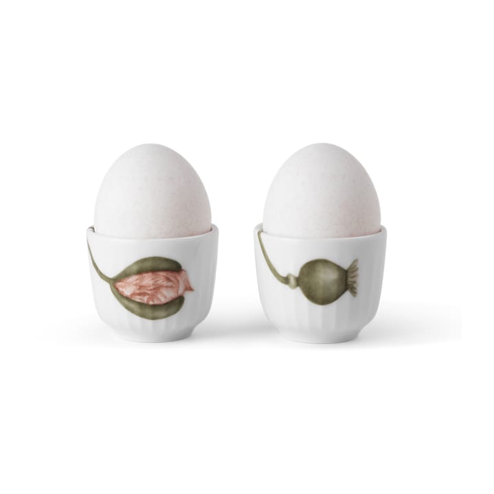 Hammershøi Poppy eierdop 2-pack, Wit-decor Kähler