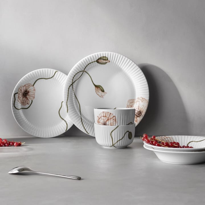 Hammershøi Poppy kom 12 cm, Wit Kähler