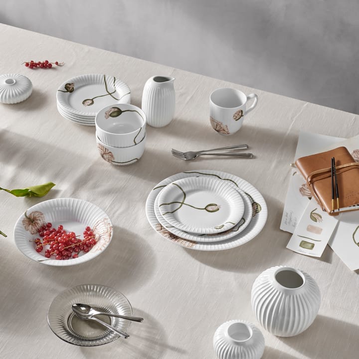 Hammershøi Poppy kom 12 cm, Wit Kähler