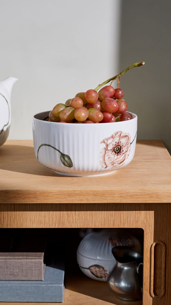 Hammershøi Poppy kom Ø17 cm, Wit-decor Kähler