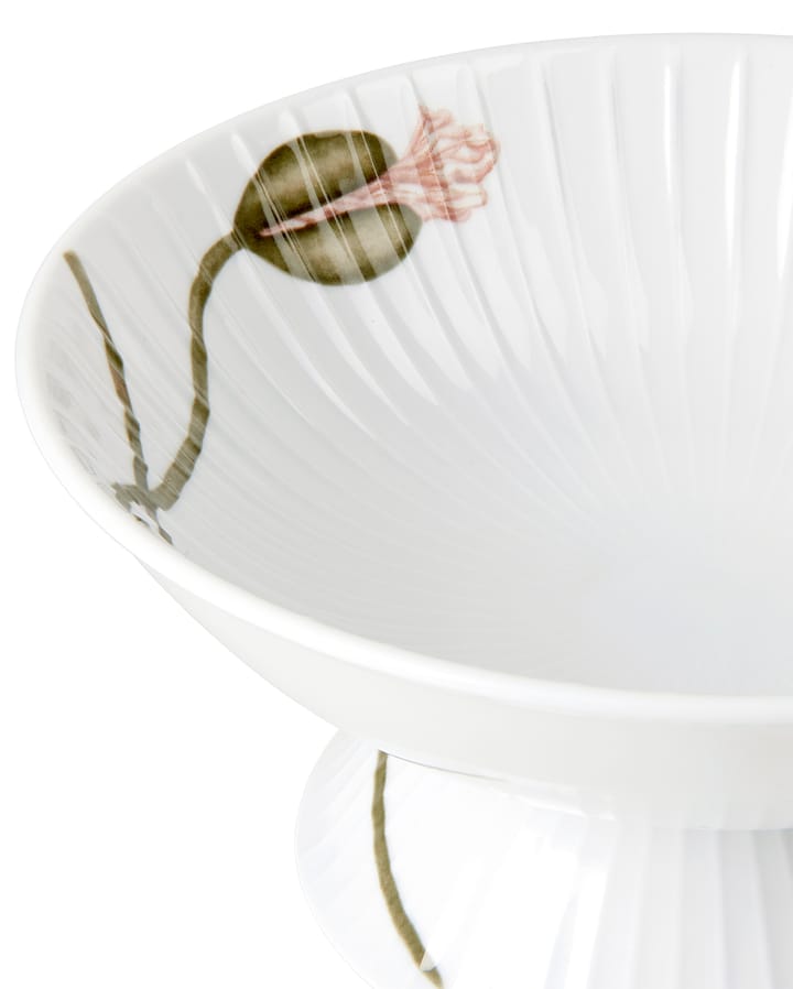 Hammershøi Poppy schaal op voet Ø16 cm, Wit Kähler