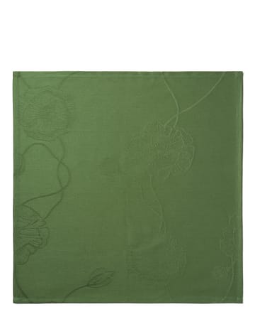 Hammershøi Poppy stoffen servet 45x45 cm 4-pack - Groen - Kähler