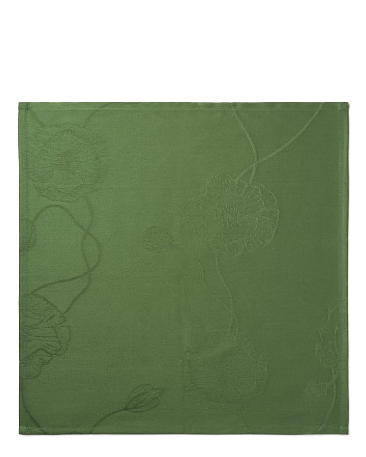 Hammershøi Poppy stoffen servet 45x45 cm 4-pack, Groen Kähler