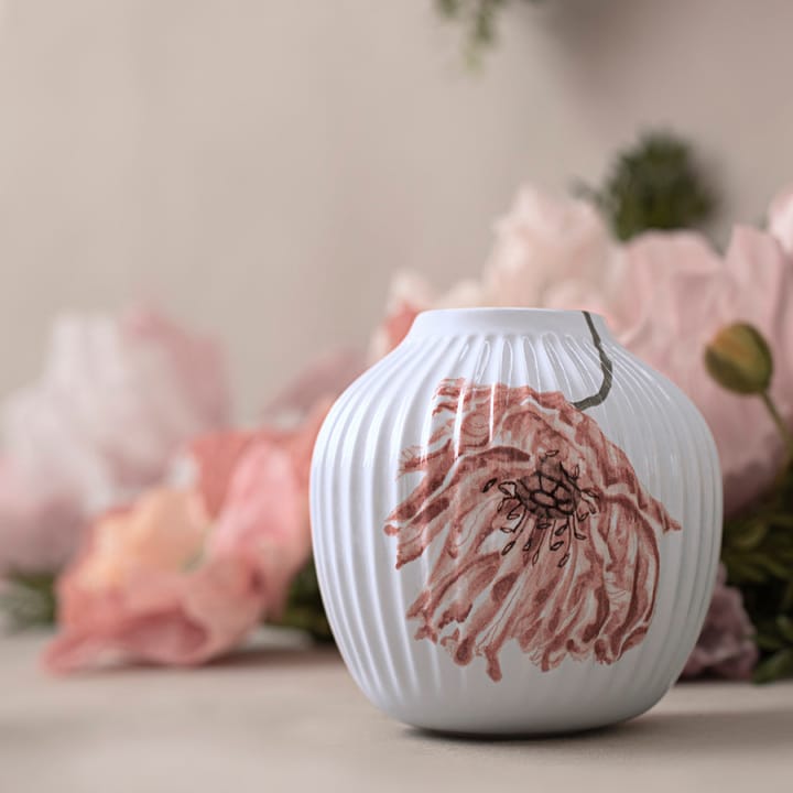 Hammershøi Poppy vaas 13 cm, Wit Kähler