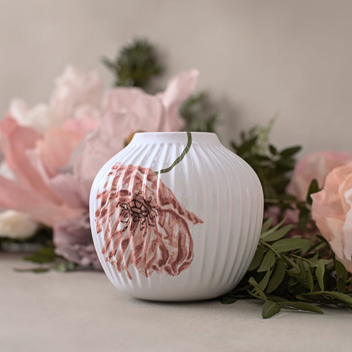 Hammershøi Poppy vaas 13 cm, Wit Kähler