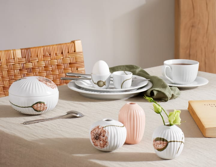 Hammershøi Poppy vaas miniatuur 3-delig, Wit-decor Kähler