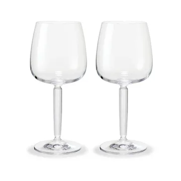 Hammershøi rodewijnglas 49 cl 2-pack - Doorzichtig - Kähler