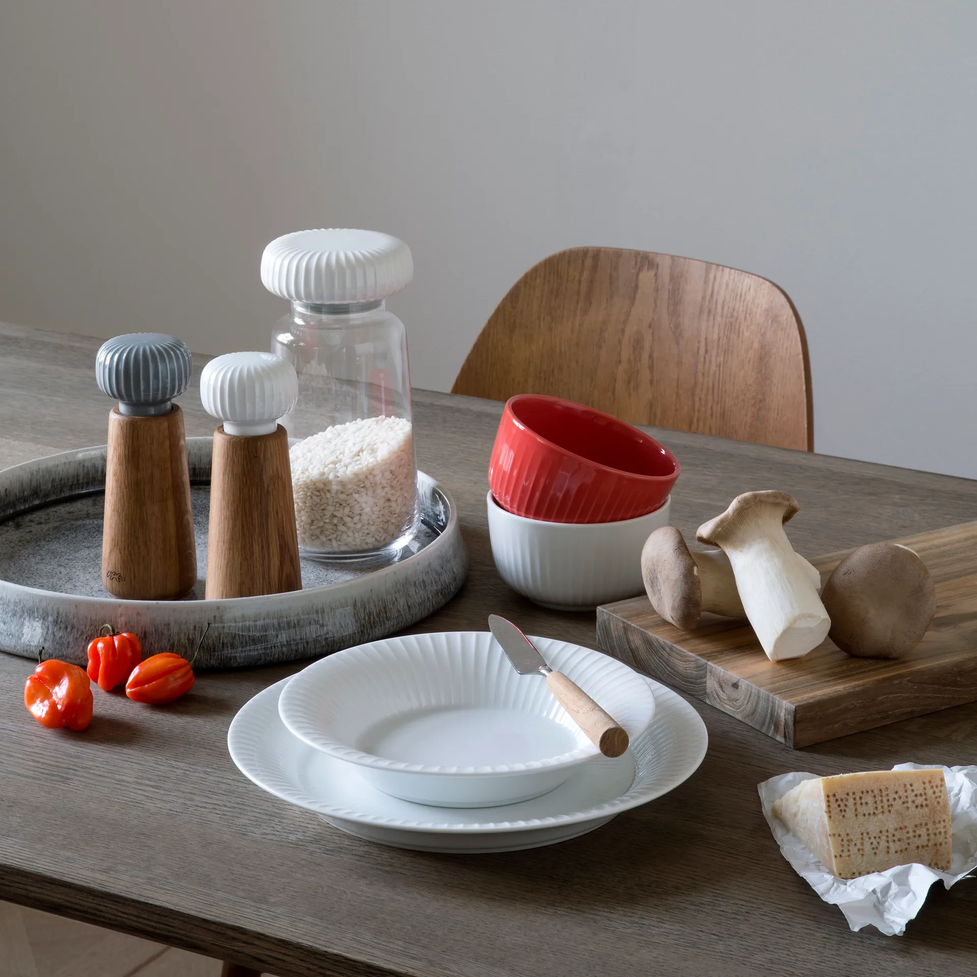 Hammershøi schaal Ø12 cm, white (wit) Kähler