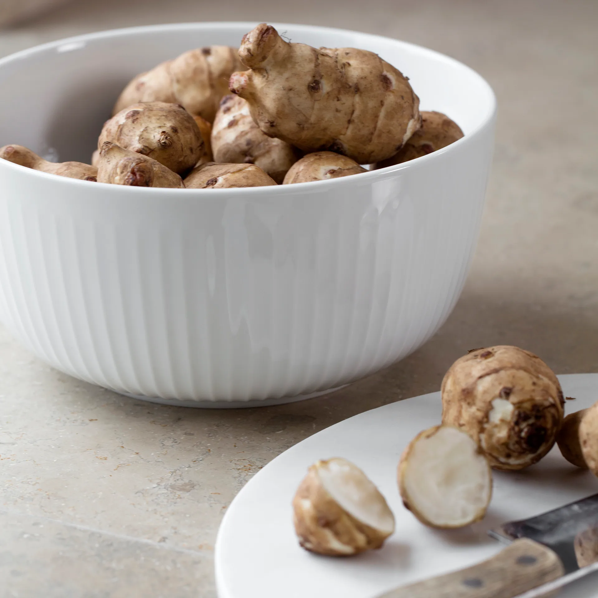 Hammershøi schaal Ø21 cm., wit Kähler