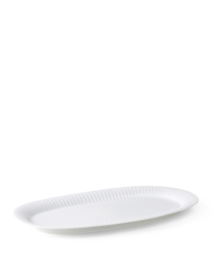 Hammershøi serveerschaal ovaal 40x22,5 cm, Wit Kähler