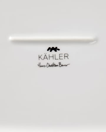 Hammershøi serveerschaal ovaal 40x22,5 cm - Wit - Kähler