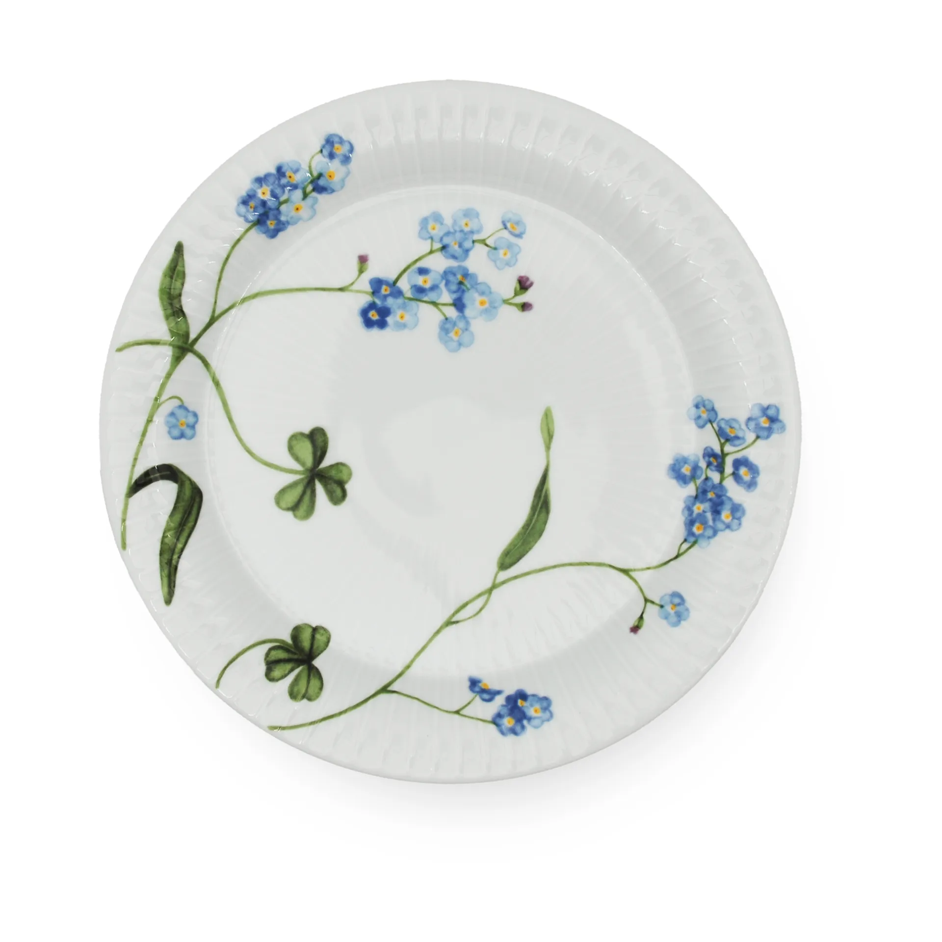 Hammershøi Summer bord Ø22 cm, Forget me not Kähler