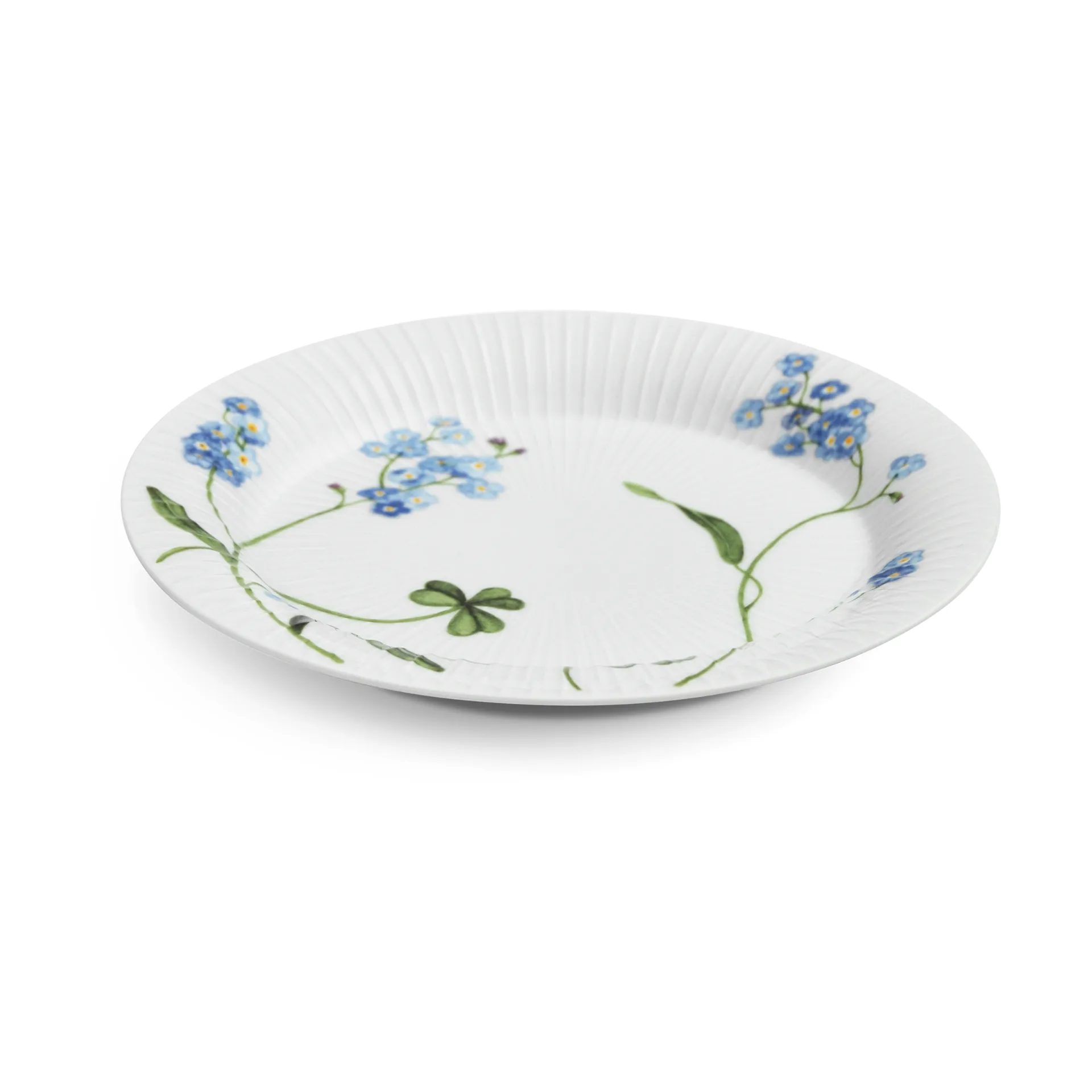 Hammershøi Summer bord Ø22 cm, Forget me not Kähler