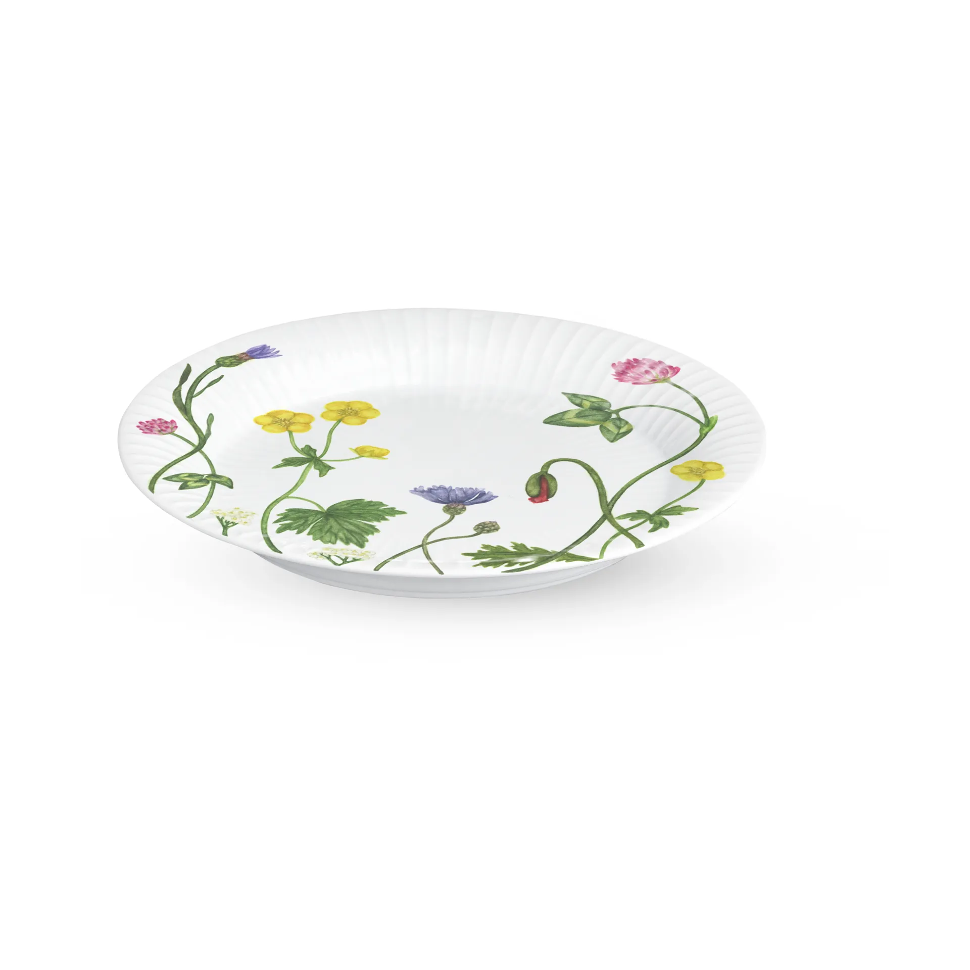 Hammershøi Summer bord Ø22 cm, Wild flowers Kähler