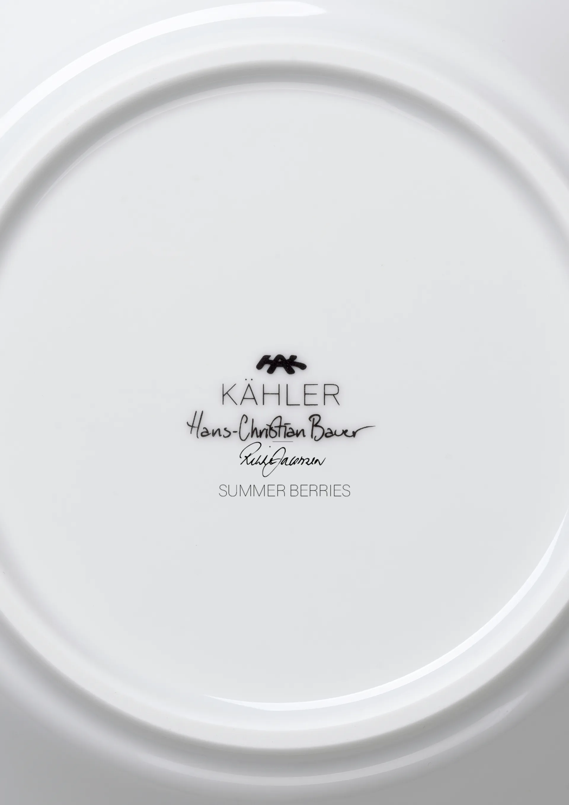 Hammershøi Summer diepe schaal Ø21 cm, Summer berries Kähler