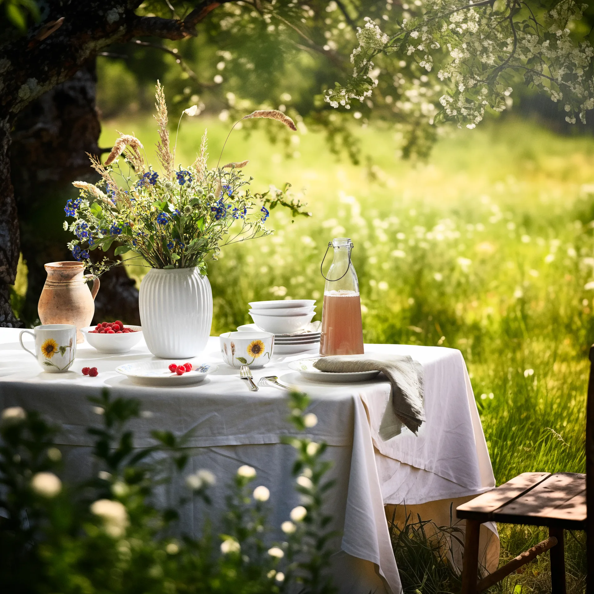 Hammershøi summer mok 33 cl, Sunflower Kähler