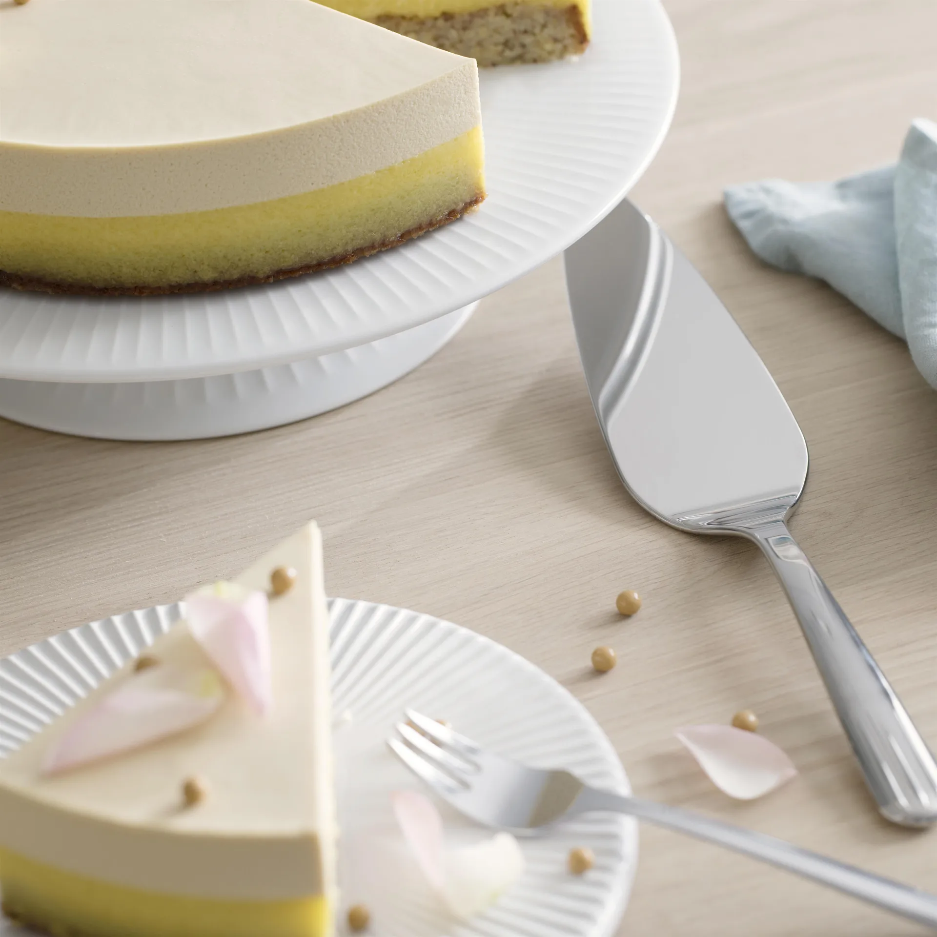 Hammershøi taartschep, Roestvrij staal Kähler