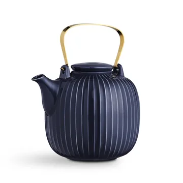 Hammershøi theepot - indigo (blauwpaars) - Kähler