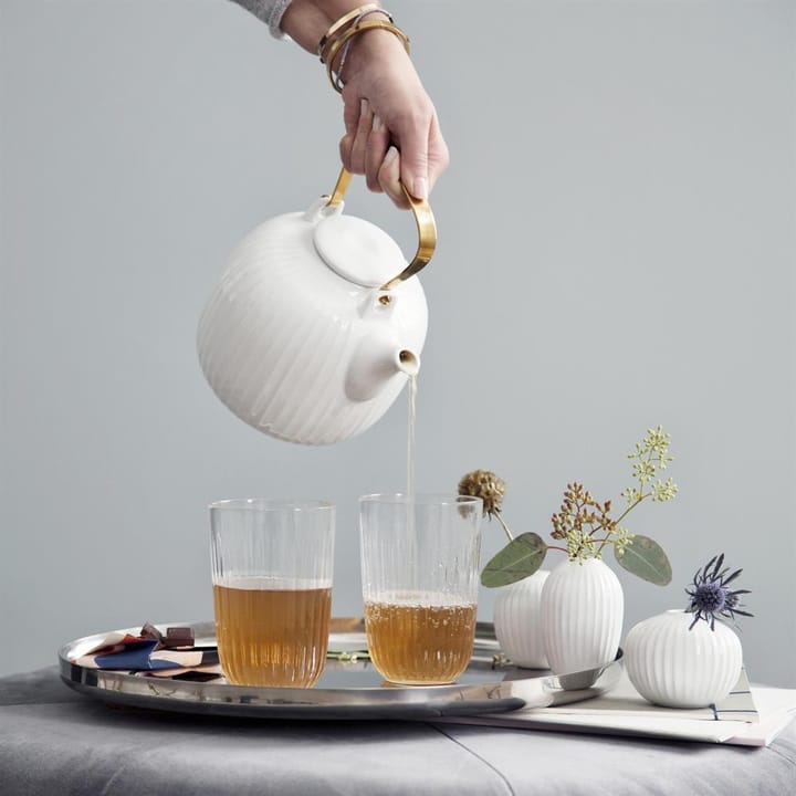 Hammershøi theepot, white (wit) Kähler