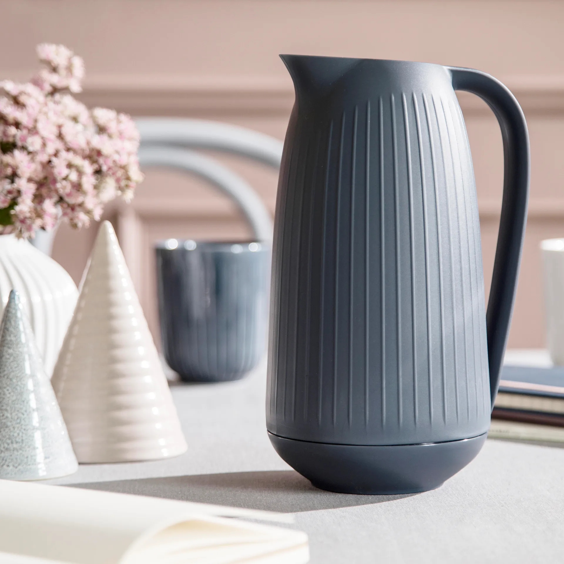 Hammershøi thermoskan, anthracite (grijs) Kähler