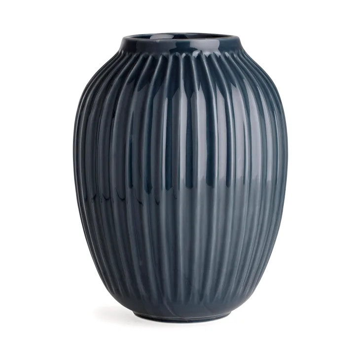 Hammershøi vaas - Antracietgrijs, groot 25,5 cm - Kähler