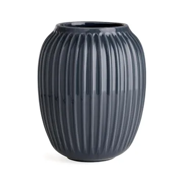 Hammershøi vaas - Antracietgrijs, middel 21 cm - Kähler