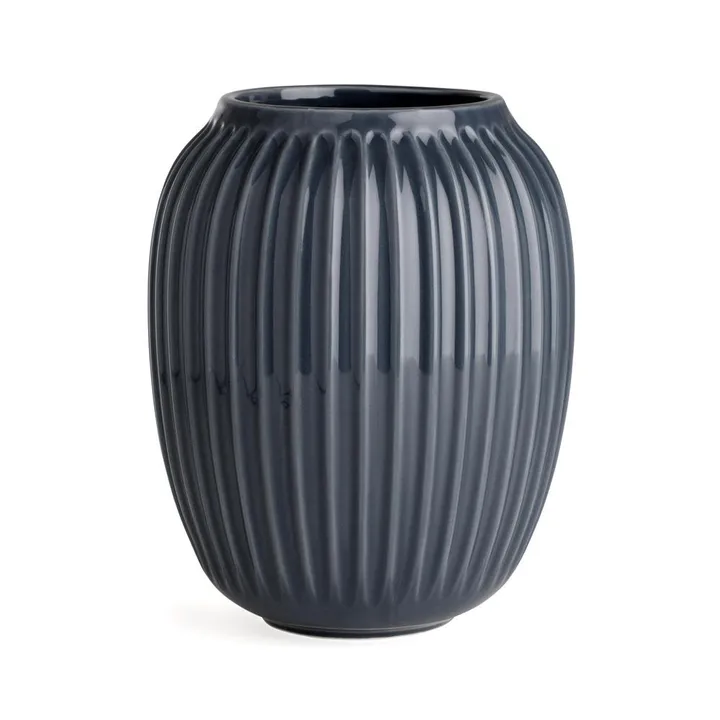 Hammershøi vaas - Antracietgrijs, middelgroot 21 cm - Kähler