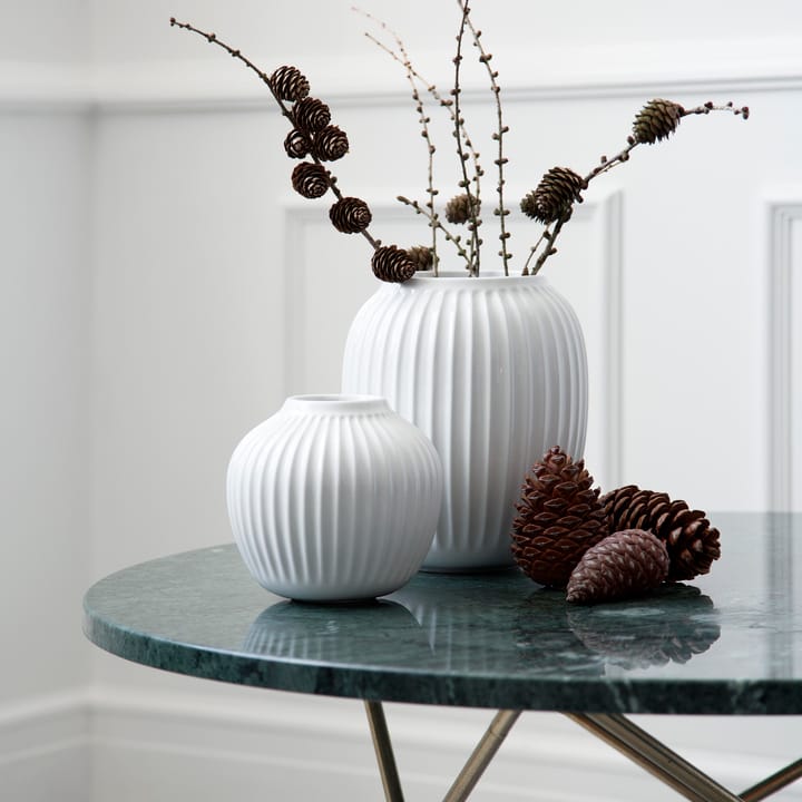 Hammershøi vaas groot, white (wit) Kähler