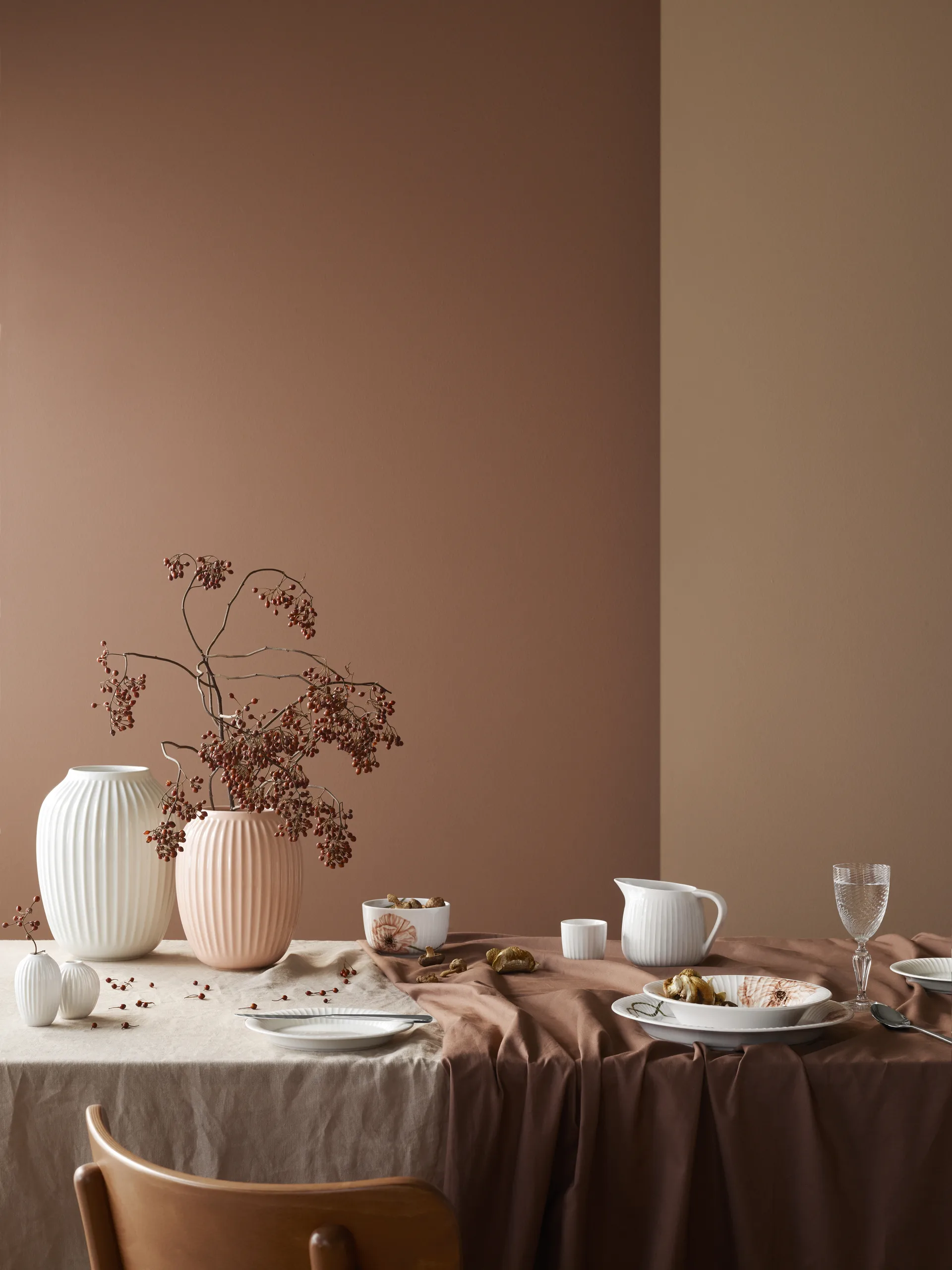 Hammershøi vaas groot, white (wit) Kähler