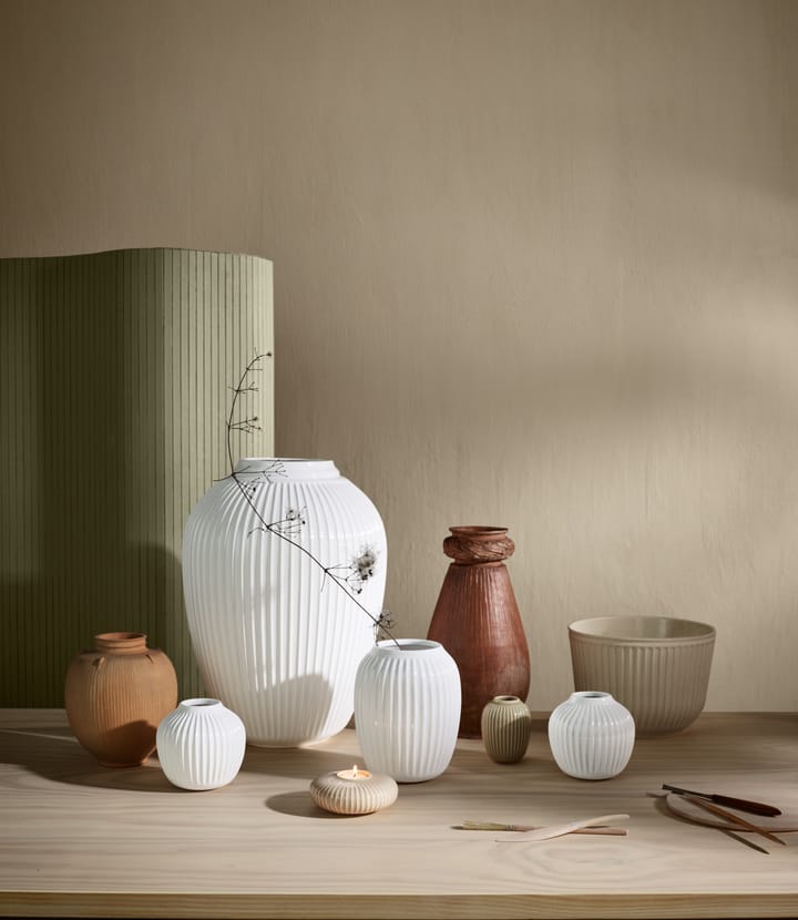 Hammershøi vaas groot, white (wit) Kähler