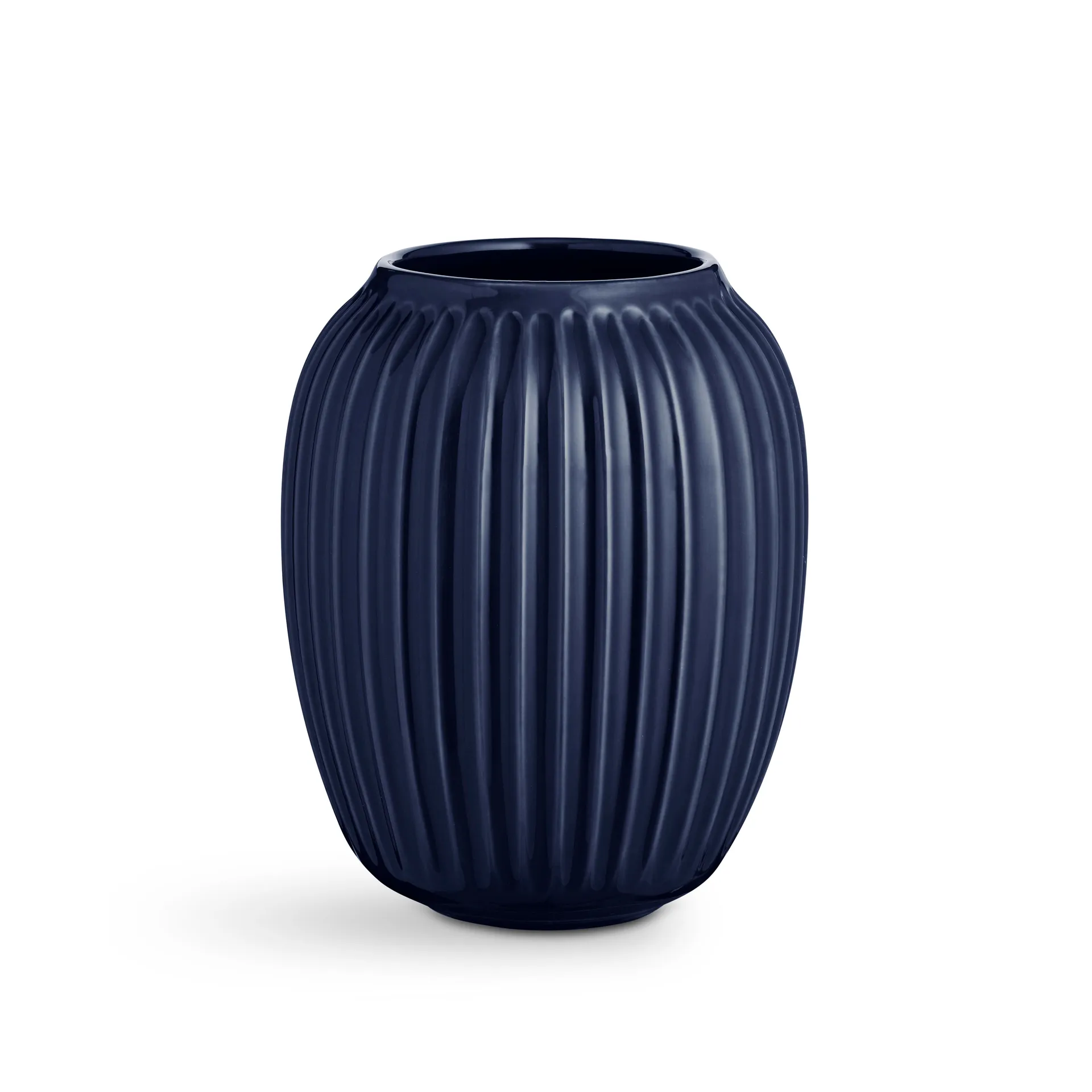 Hammershøi vaas middel, indigo Kähler