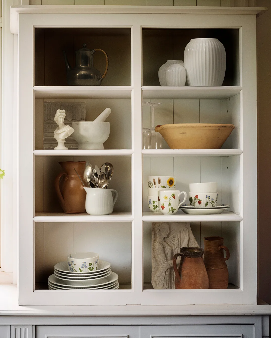 Hammershøi vaas middel, white (wit) Kähler