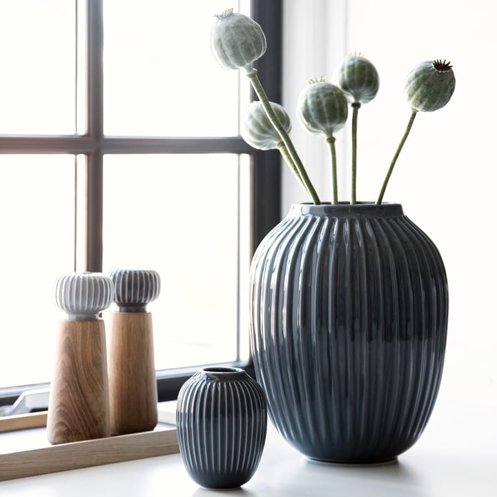 Hammershøi vaas mini, anthracite (grijs) Kähler