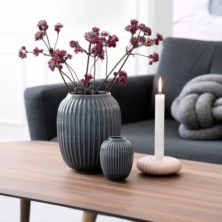Hammershøi vaas mini, anthracite (grijs) Kähler
