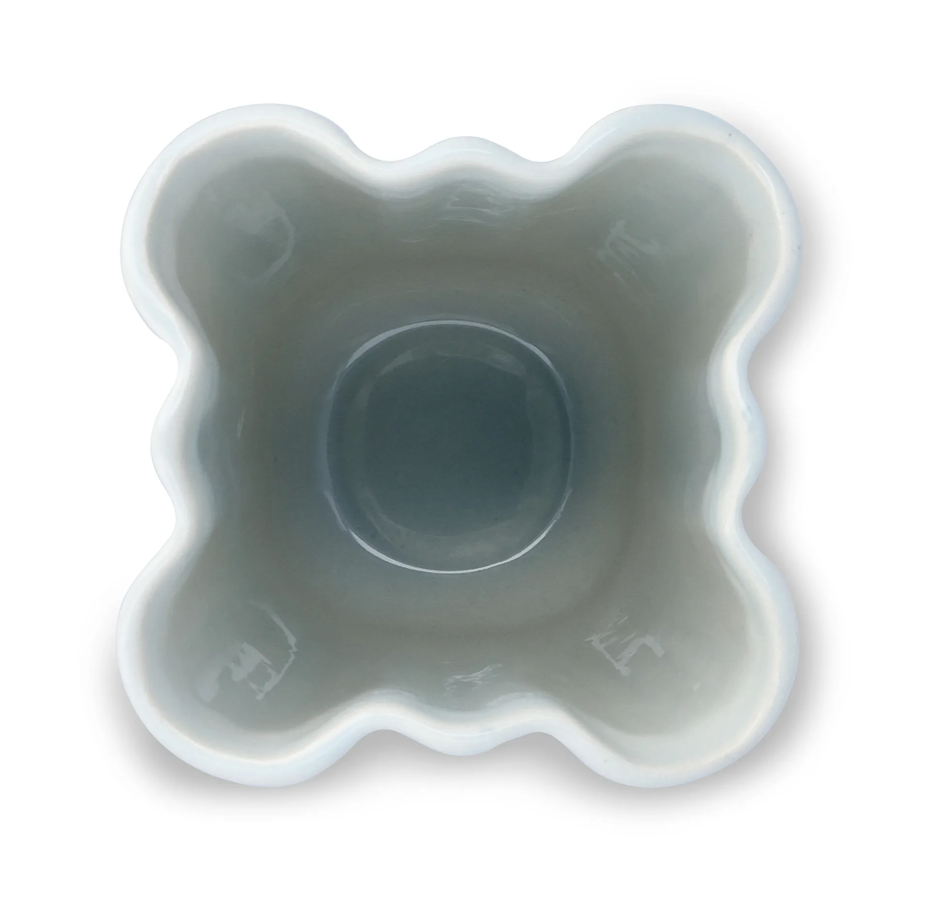 Hammershøi vaas unfold, Blauw, 16,5 cm Kähler