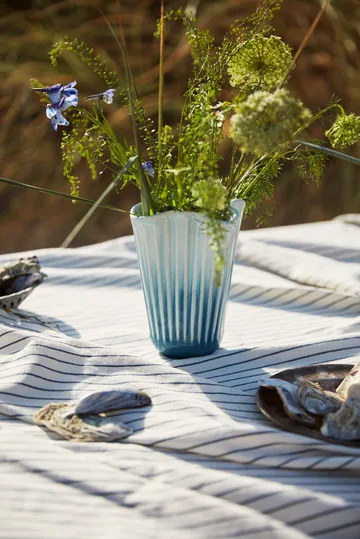 Hammershøi vaas unfold - Blauw, 20,5 cm - Kähler