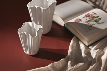 Hammershøi vaas unfold - Wit, 16,5 cm - Kähler