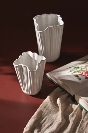 Hammershøi vaas unfold - Wit, 20,5 cm - Kähler