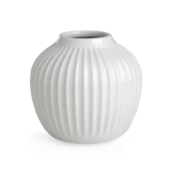 Hammershøi vaas - Wit, klein 13 cm - Kähler