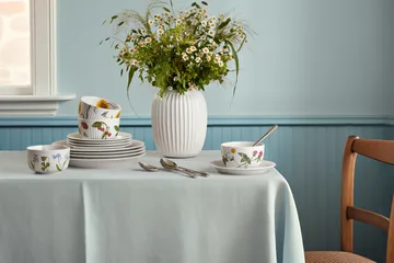 Hammershøi vaas - Wit, middel 21 cm - Kähler
