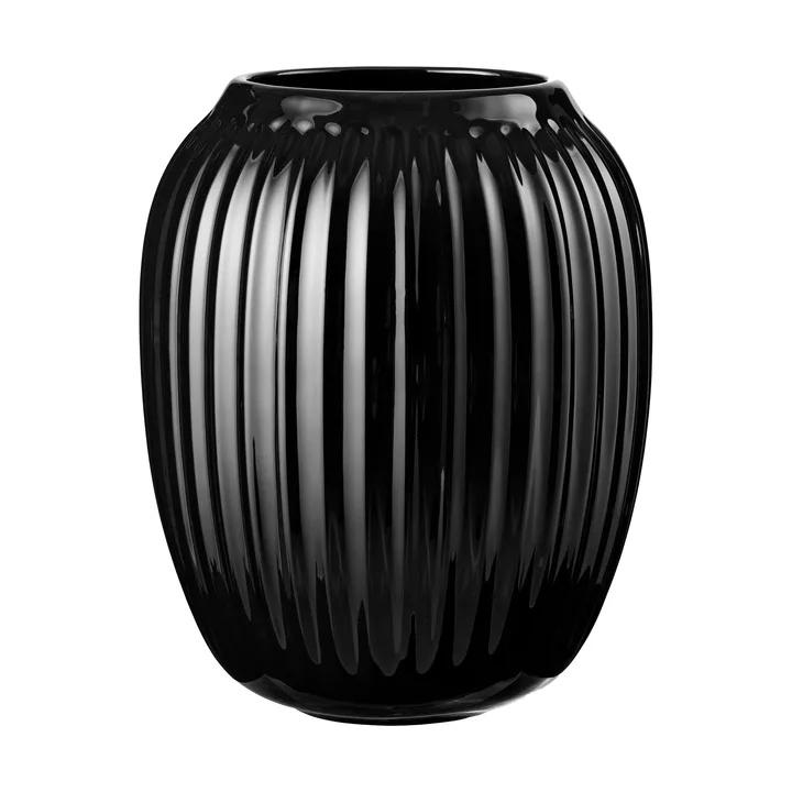 Hammershøi vaas - Zwart, middel 21 cm - Kähler