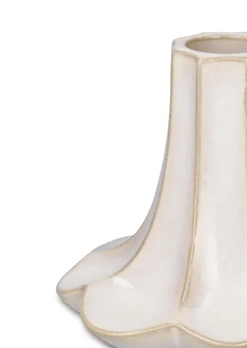 Kantarell kandelaar - Zand, 10 cm - Kähler