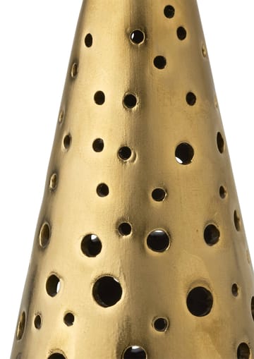 Nobili kandelaar klein - Goud-wit - Kähler