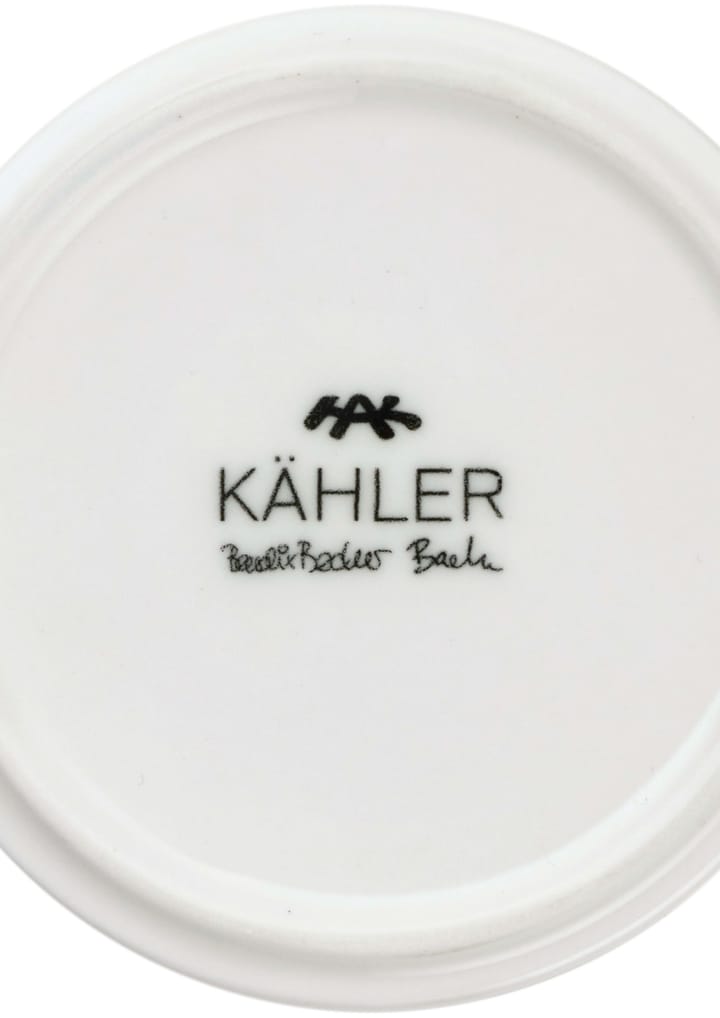 Nobili kandelaar middel, Goud-wit Kähler